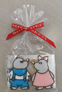 「パル＆パコ」のアイシングクッキー