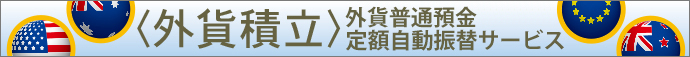 〈外貨積立〉外貨普通預金定額自動振替サービス
